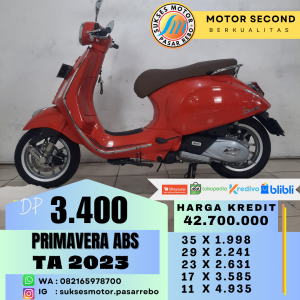 VESPA PRIMAVERA ABS TAHUN 2023