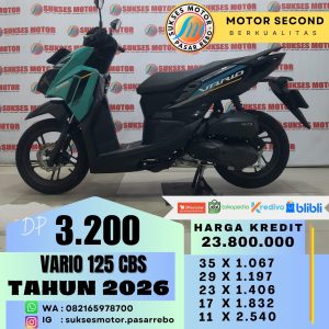 HONDA VARIO 125 CBS KUNCI TAHUN 2026