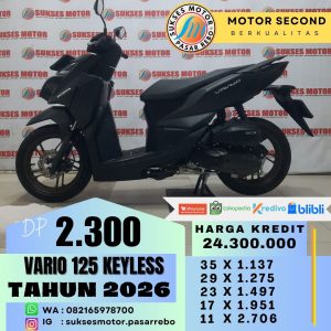 VARIO 125 KEYLESS TAHUN 2026