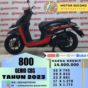 GENIO CBS TAHUN 2023