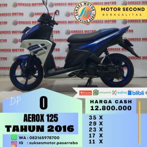 YAMAHA AEROX 125 TAHUN 2016