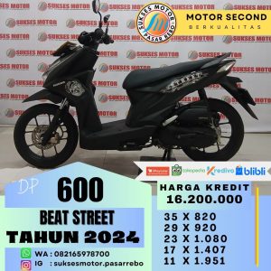 HONDA BEAT STREET ESP TAHUN 2024