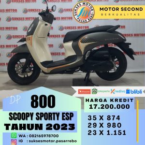 SCOOPY SPORTY TAHUN 2023