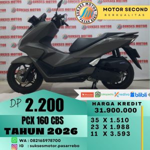 PCX 160 CBS TAHUN 2026